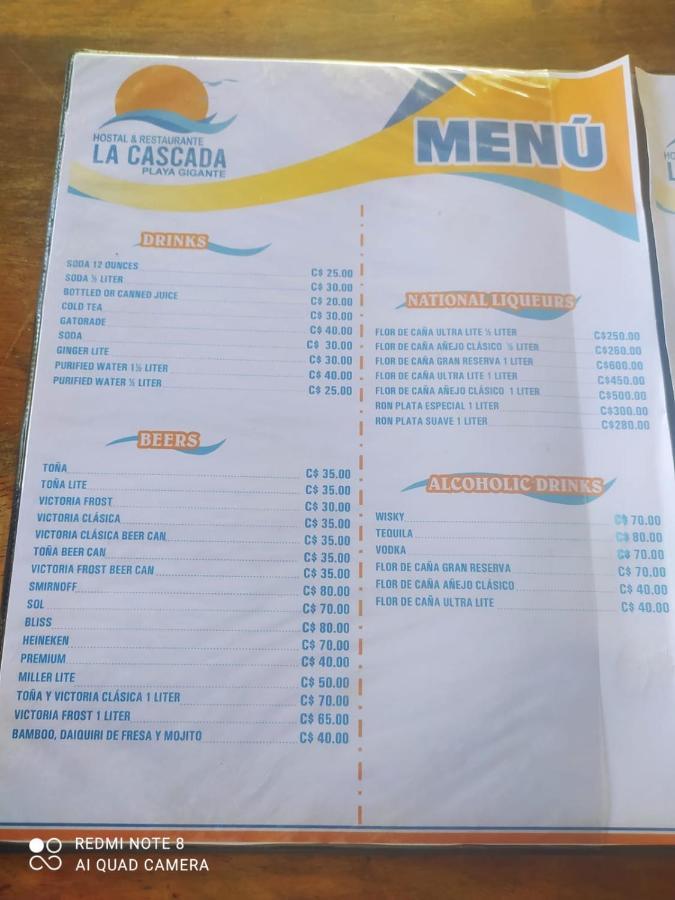 La Cascada Hostel & Restaurant Rivas Kültér fotó